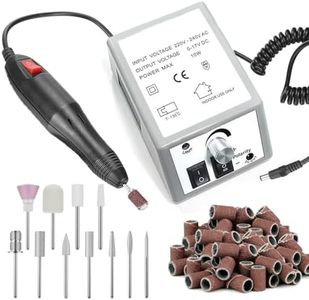 Electric Nail Files Professional Nail Drill Machine Manicure Set Acrylic Nail Gel Polish Remover Electric Nail Drill Pedicure Kit