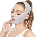 Chin Reducer Mask - Facial Slimming & Contouring Mask | Double Chin Reducer | Firming and Tightening for a Youthful Appearance | Adjustable and Comfortable Fit