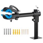 Urban Deco Bike Repair Stand - Wall Mounted Bench Mount Work Stand for Bicycle Maintenance - Clamp for Road and Mountain Bikes