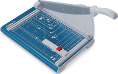 Dahle 560 Guillotine Paper Cutter (Cutting Performance up to 25 Sheets / DIN A4) Blue, 340 mm