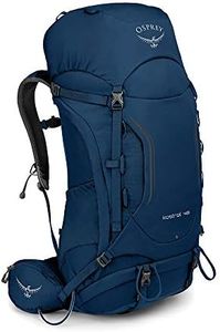 Osprey Kestrel 48 Men's Backpacking Backpack, Loch Blue, Small/Medium