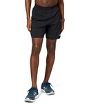 New Balance Men's Accelerate 7 Inch Short 22, Black, Large