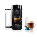 Nespresso Vertuo Plus Automatic Pod Coffee Machine for Americano, Decaf, Espresso by Magimix in Black