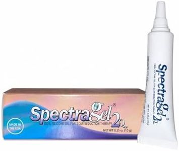 Spectragel 2Q Silicone Scar Gel, 10 Gram Tube, Light Silicone Formula for Raised Scars on The face