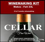 BestwineAmerica Red Style Shiraz Cellar Fine Wine - winekit makes 23L of wine