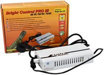 Lucky Reptile Bright Control PRO III Multiwatt Ballast for Metal Halide Lamps, Electronic Ballast for Bright Sun Lamps, 35/50/70 Watt, Black, Pack of 1