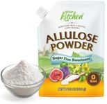 Your Kitchen Keto Allulose Powdered Sugar – 99.9% Allulose Sweetener, Natural Sugar Substitute - Gluten Free, Vegan, No Erythritol, Low Glycemic, Zero Calorie Sweetener - 0g Net Carb (14.1oz)