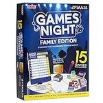 IDEAL | Games Night - Family Edition: Create the ultimate game night with 15 games included! | Family Games | For 2-8 Players | Ages 7+