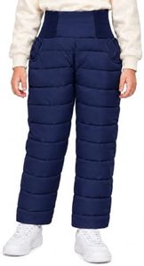 JiAmy Girls Boys Snow Pants Blue