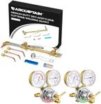 ARCCAPTAIN Oxygen Acetylene Kit with CGA540 and CGA510 Regulators