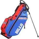 Wilson NFL Golf Bag - Stand, Buffalo Bills