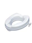 Raised Toilet Seat 2 inch with Dual Locks