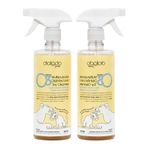 Diatodo Junior Natural Plant Based Multipurpose Disinfectant Toy Cleaners Allergen Free, Toxin Free 500 Ml(Pack of 2)