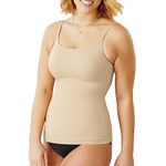 Maidenform Fat Free Dressing Camisole Women's Body Shaper Latte Lift Medium