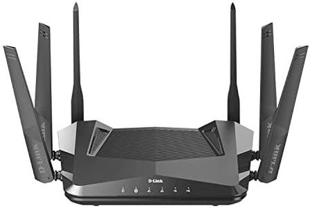 D-Link AX4800 Mesh Wi-Fi 6 Router - 6-Stream, 802.11ax Router, Gigabit, Dual Band, OFDMA, MU-MIMO, WiFi 6, Voice Control with Google Assistant and Amazon Alexa, Wi-Fi Mesh Technology (DIR-X4860)