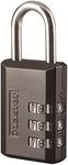 Master Lock 647D Set-Your-Own Combination Luggage Lock, 1-3/16-Inch Wide Body , Black