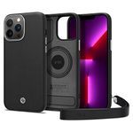 Spigen Enzo Case Compatible with iPhone 13 Pro - Black