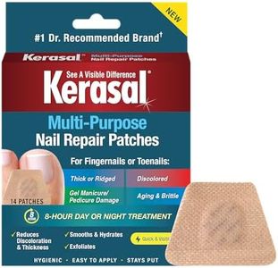 Kerasal Multi-Purpose Nail Repair Patches - 14 Count - Nail Repair for Damaged Nails, 8-Hour Nail Treatment Restores Healthy Appearance