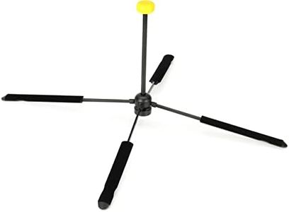 Hercules DS460B Travlite Flute Stand, 5.8 Inch, Black