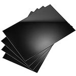 Coloch 4 Pack Black Acrylic Sheets,