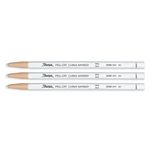 Peel-Off China Marker 164T White, 3 Markers Per Order (02060)