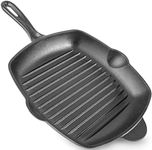 nuovva Pre-Seasoned Cast Iron Gridd