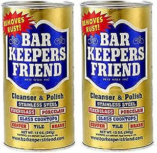 BAR Keepers Friend 340g Twin PK Cleanser & Polish for COOKWARE/Kitchen/Bathroom