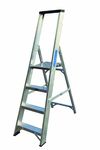 Lyte 4 Tread Platform Stepladder (with tool tray) BS2037 Class1