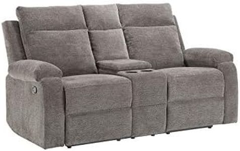 ACME Furniture 55116 Elijah Loveseat with Console, Multicolor