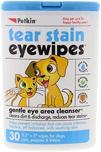 Petkin Eye Wipes, 30 Count