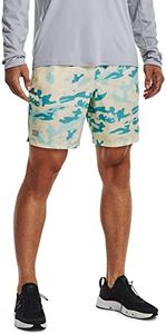 Under Armour Men's Shorebreak 2-in-1 Boardshorts, Opal Blue (293)/Black, Small