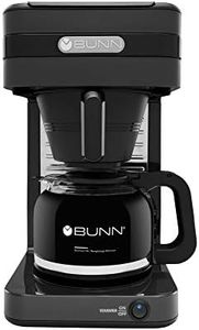 BUNN CSB2GD Speed Brew High Altitude Coffee Maker, 10 Cup, Dark charcoal grey