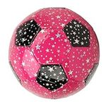 POYHKFD Size 3 Soccer Ball Kids Soccer Ball, Children Soccer Ball Size 3 Pink Inflatable PU Rubber Liner Kids Soccer Ball Toy for Outdoor, Kids Soccer Ball for Girls and Boys