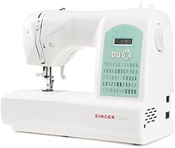 Macchina per cucire elettronica Singer Starlet 6660 con set cucito piedino tagliacuci e 5 anni di garanzia