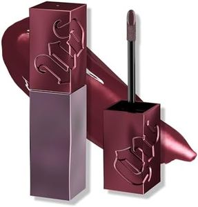 Urban Decay Vice Lip Bond Glossy Longwear Liquid Lipstick (Give Em Backtalk - Deep Nude Mauve Pink), Transfer-proof, Smudge-proof, Up to 16HR Wear, Vegan, Cruelty-free - 0.14 fl oz