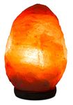 5-7KG Natural Himalayan Salt Lamp + 500g Free Himalayan Pink Salt - Dimmable - Pink Rock Salt Lamp with British Plug - Premium Quality by Clearwave Health