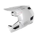 ABUS Downhill Bicycle Helmet HiDrop - Full-face Helmet with ABS Outer Shell for MTB Trails, Enduro and Bike Park - For Adults and Teenagers - ASTM-certified - White, Size L