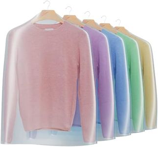 Hangerworld 50 Custodie Proteggi Abiti 100cm in Polietilene Trasparente Antipolvere Spessore 0,020mm