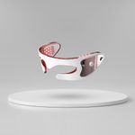 Numour I-CONIC Smart Electric Eye Massager Rejuvenation LED Mask|Red Light Therapy For Face & Sonic Vibrations|Smooth Fine Lines,Depuff & Refresh Tired Eyes|Anti-Aging & Relaxation In One
