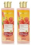 Fabessentials Hibiscus Coconut Milk Shampoo | infused with Ginger Root Extract & Hydrolysed Wheat Protein |Nourishes Hair and Stimulates Hair Growth| pH 5.5-250 ml x Pack of 2