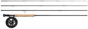 Greys Fin 10' 7wt Fly Rod and Reel Combo, 4-Piece Graphite Rod, Large Arbor Disc Drag Fin Reel