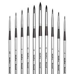 Round Art Paintbrushes