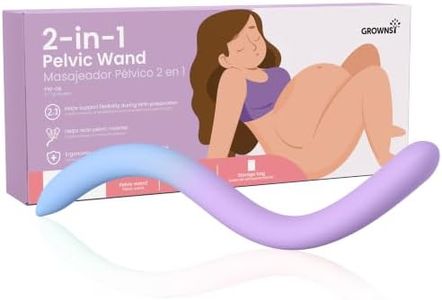 GROWNSY Perineal Massage Tool, Pelvic Wand Tool for Pregnancy Labor and Birth Prep, Pelvic Floor Muscle Massager for Pelvic Physical Therapy, Postpartum Essentials,Purple
