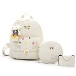 ShopyVid Girls 3 Pcs Mini Backpack Sling & Pouch Set for Women’s/Rakhi Gifts for Sister/Rakshabandhan Gift for Sister