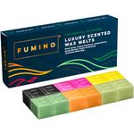 Fumino Fresh Handmade Luxury Wax Melts Multipack Essentials Bundle 12 Melts 6 Fragrances Strong Scented with Beeswax and Coconut Oil - Wax Melts Strong Scented