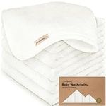 6-Pack Baby Washcloths - Soft Visco