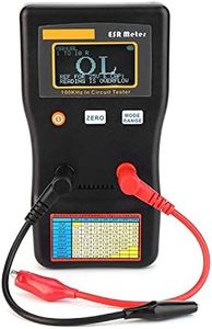 MESR-100 Misuratore di Capacità Digitale Professionale, Auto Range ESR LCR Meter Condensatore/Low Ohm Meter Misuratore di capacità Triodo a diodo Capacità Induttanza Multimetro Componenti Tester