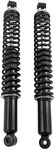 TRQ Rear Shock Absorber Pair Set fo