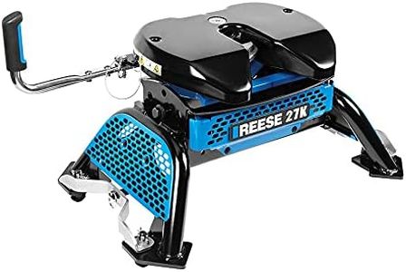 Reese 30922 M5 Fifth Wheel Hitch, 27,000 lbs. Capacity, Talon Jaw, Complete System, Compatible with Select Ford F-250 Super Duty, F-350 Super Duty, F-450 Super Duty