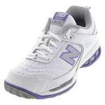 new balance Women's WC806 Tennis Shoe,White,7 2A US